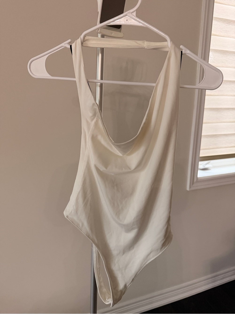 Forever 21 Asymmetrical Halter Bodysuit